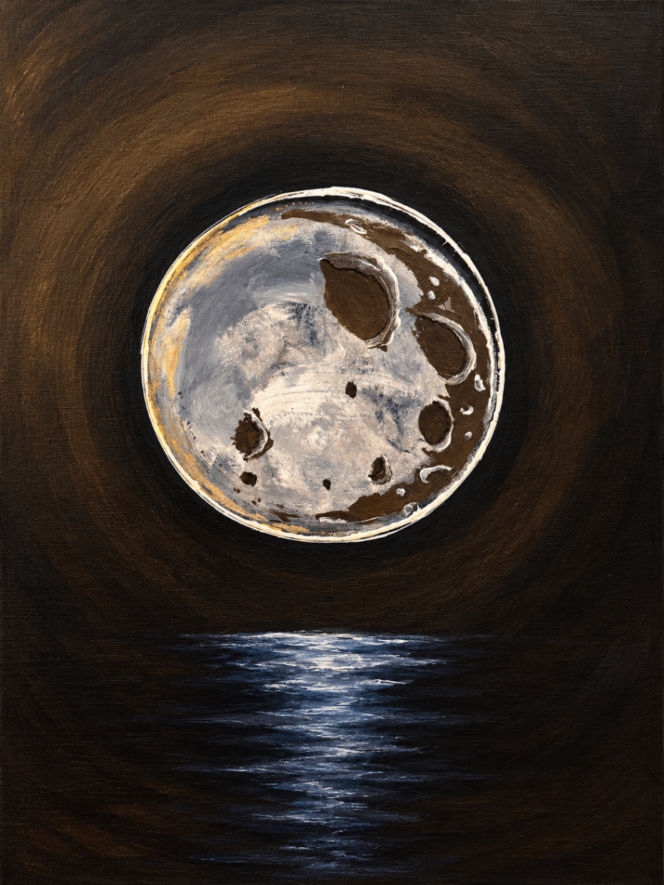 The Moon Forgot to Wear Shoes